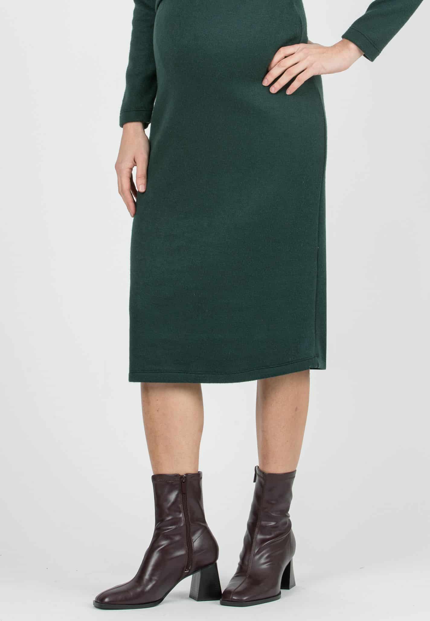 Amelia Umstands-Strickkleid grün – Attesa bei Las Perlitas Zürich – Ansicht 5